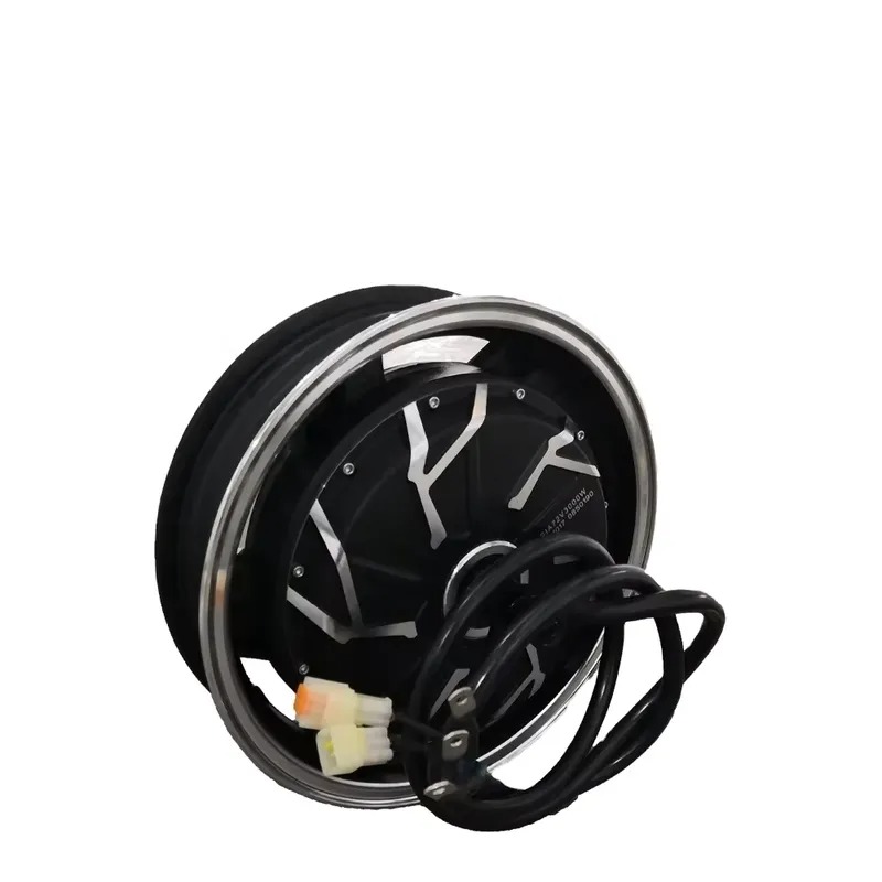 Hot Sale QS Motor 14*3.5inch 5 - 72V 5000W Electric Motorcycle recension och pris