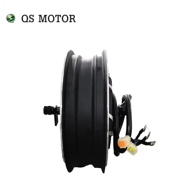 Hot Sale QS Motor 14*3.5inch 5 - 72V 5000W Electric Motorcycle recension och pris