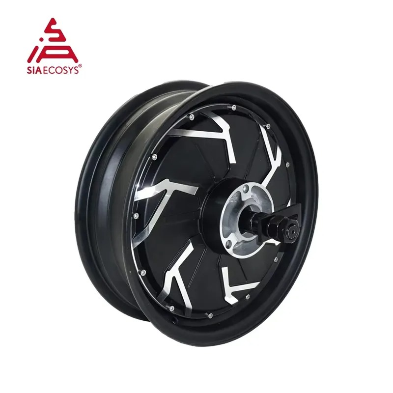 Hot Sale QS Motor 14*3.5inch 5 - 72V 5000W Electric Motorcycle recension och pris