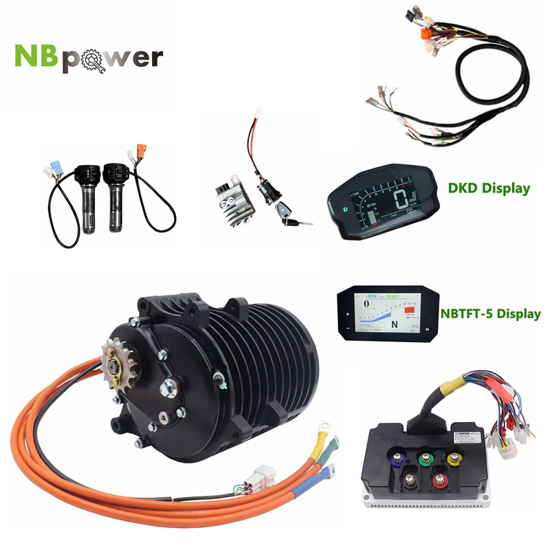 QS138 70H V3 3000W Mid-Drive M - Mid Drive Motor Kit 72V 3000W recension och pris