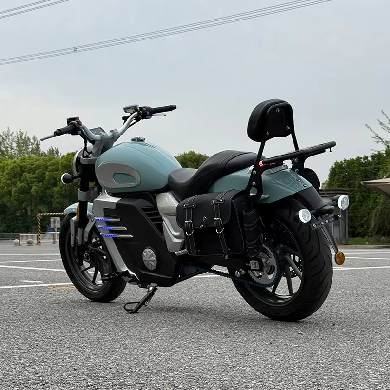 Retro Prince Central Racing El - 72V 5000W Electric Motorcycle recension och pris