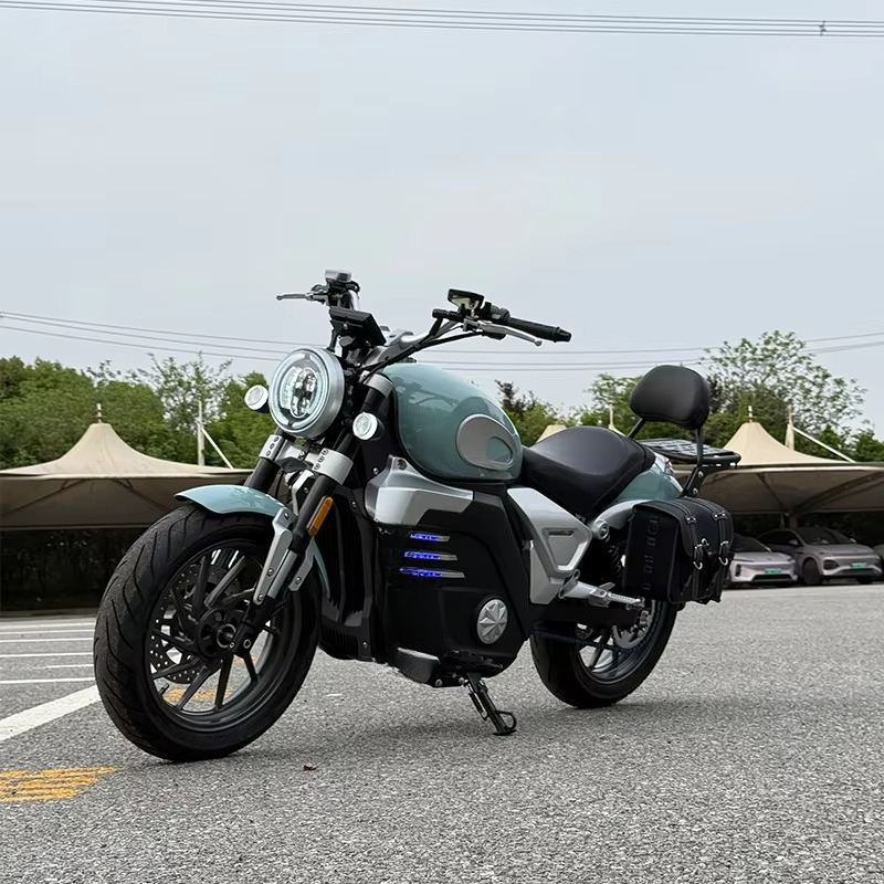 Retro Prince Central Racing El - 72V 5000W Electric Motorcycle recension och pris