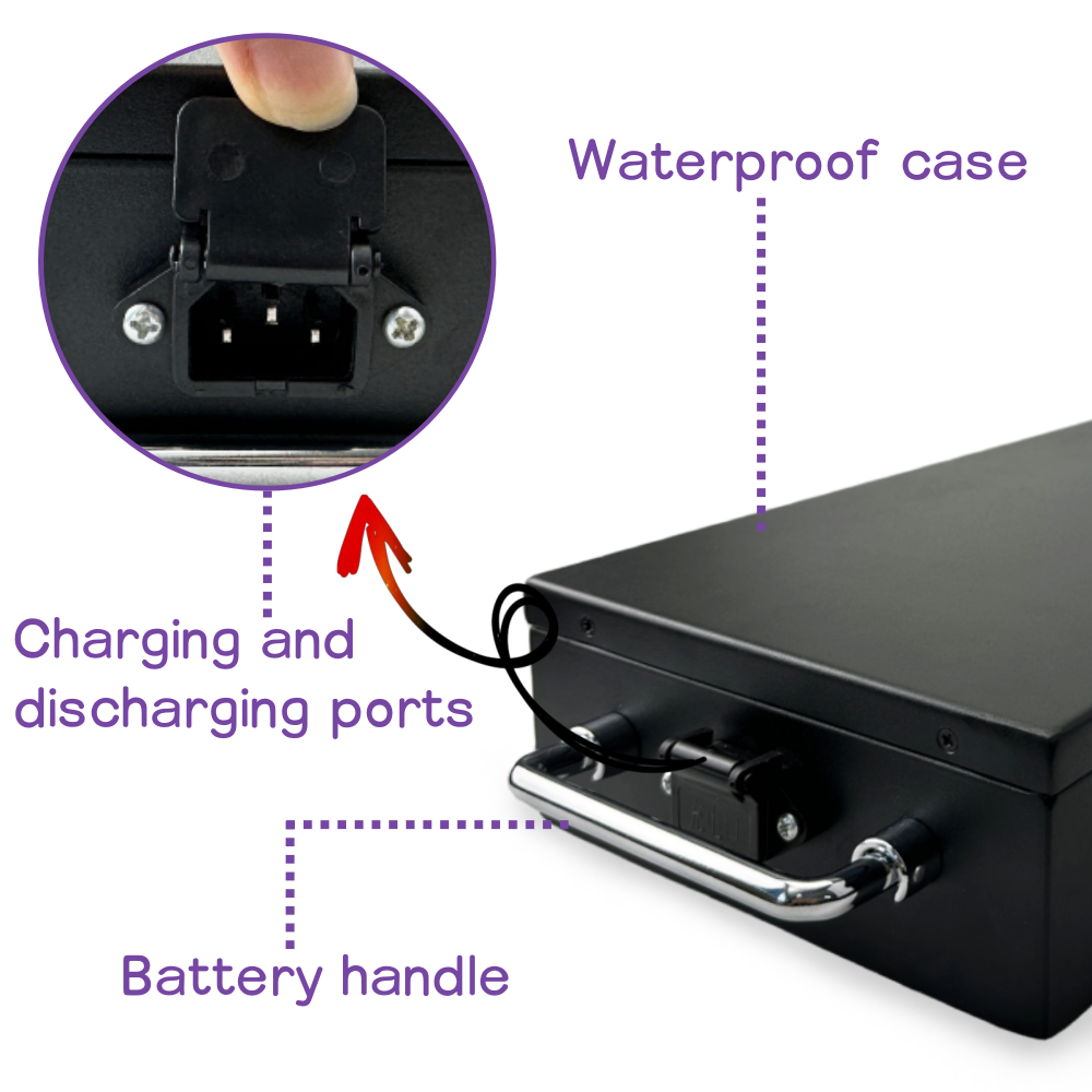 60V 20Ah High Capacity Waterpr - 60V 30Ah Electric Scooter Battery recension och pris