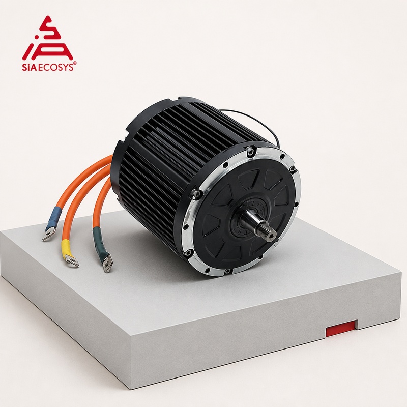 QSMOTOR D155A-70 10KW 72V PMSM - Electric Motorcycle Conversion Kit 72V recension och pris
