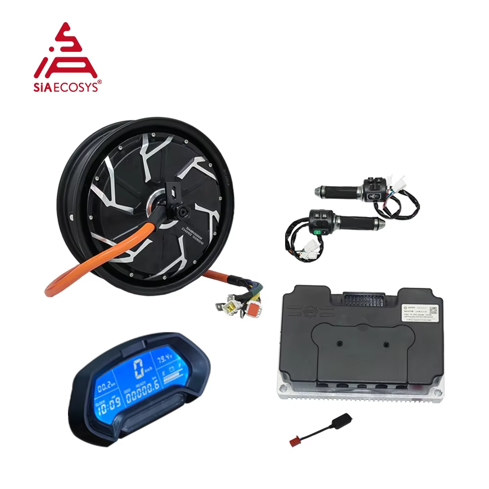 QS Motor 12*3.5inch 5000W V4 7 - 72V 5000W Electric Motorcycle recension och pris